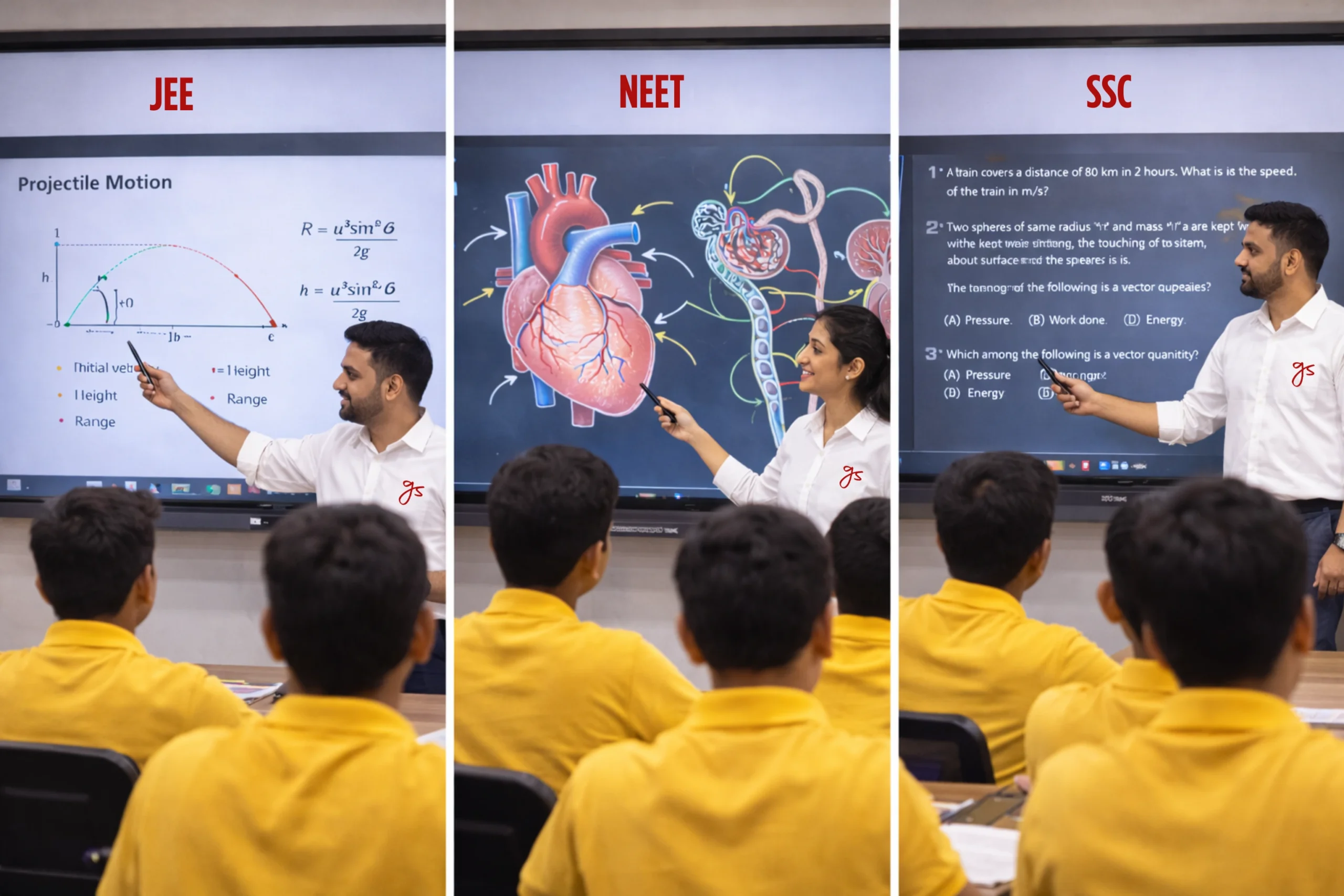 Comprehensive Science Entrance Training at Sector 37