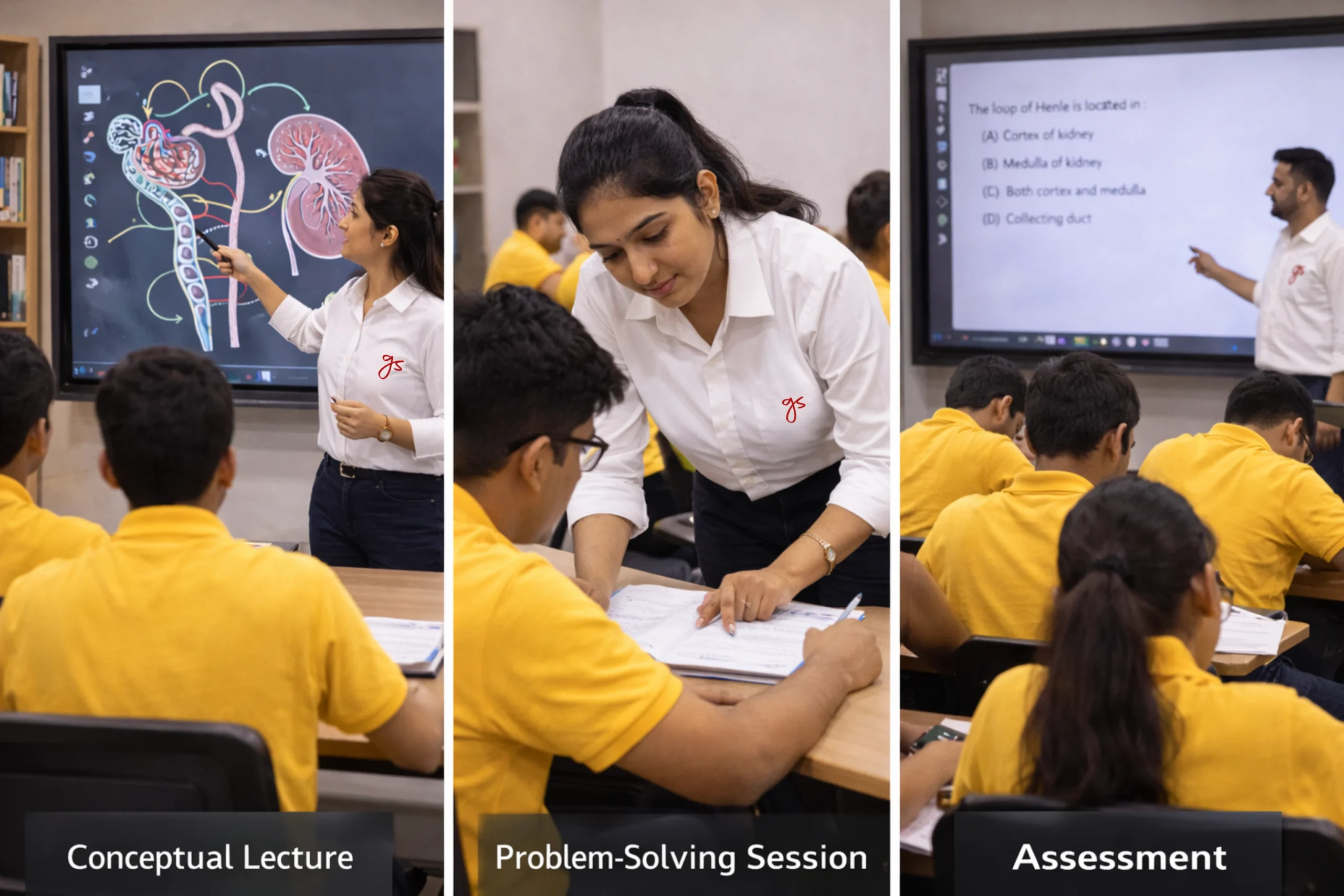 Structured NEET Learning Sessions at GS Academy Sector 37